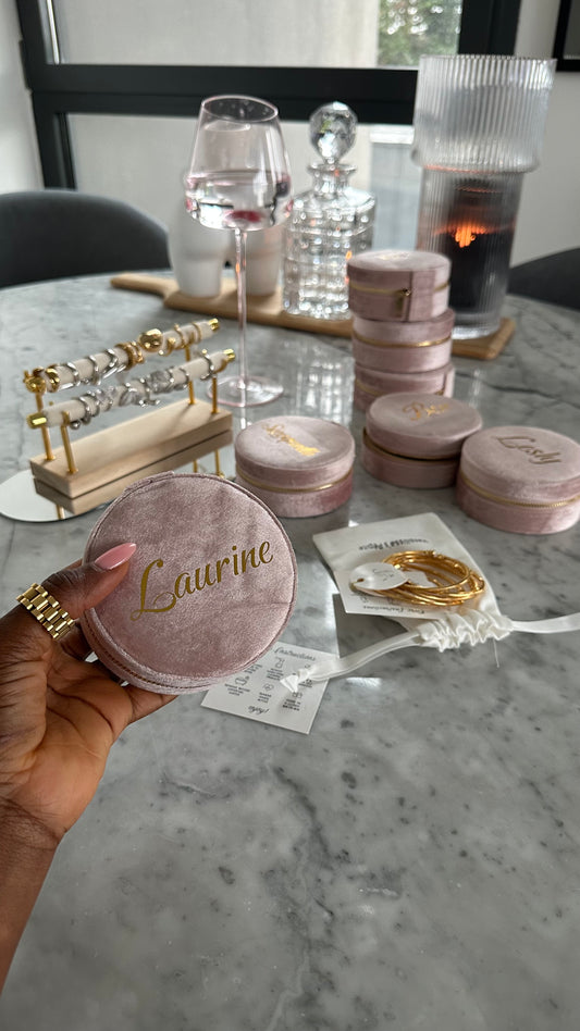 Boîte à bijoux personnalisée